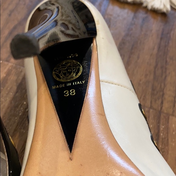 Versace Peeptoe Pumps - Picture 6 of 8